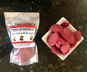 Beet Chips With Sea Salt
