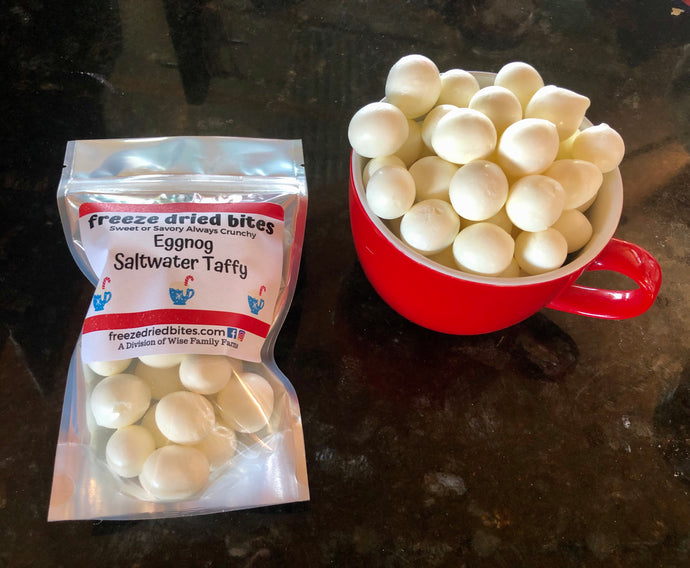 Eggnog Saltwater Taffy
